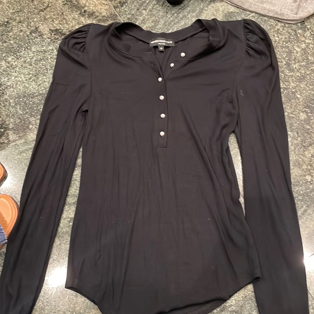 Generation Love pearl button shirt